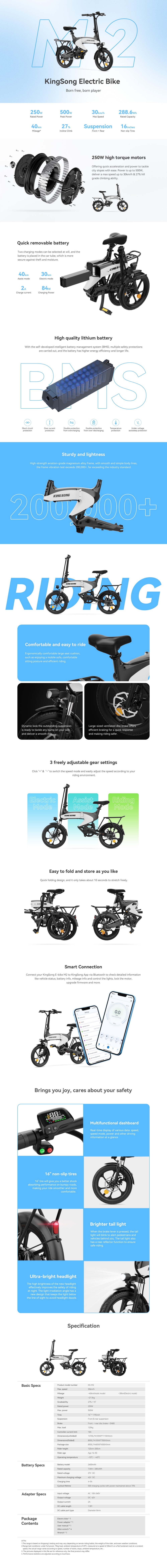 Electric-Scooters-KINGSONG-Electric-Bike-M2-5