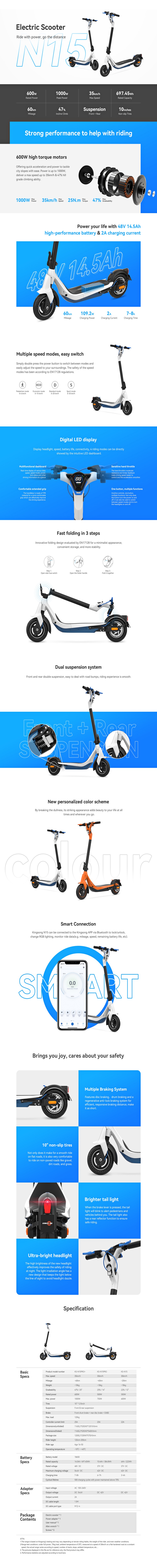 Electric-Scooters-KINGSONG-Electric-Scooter-N15-PRO-5