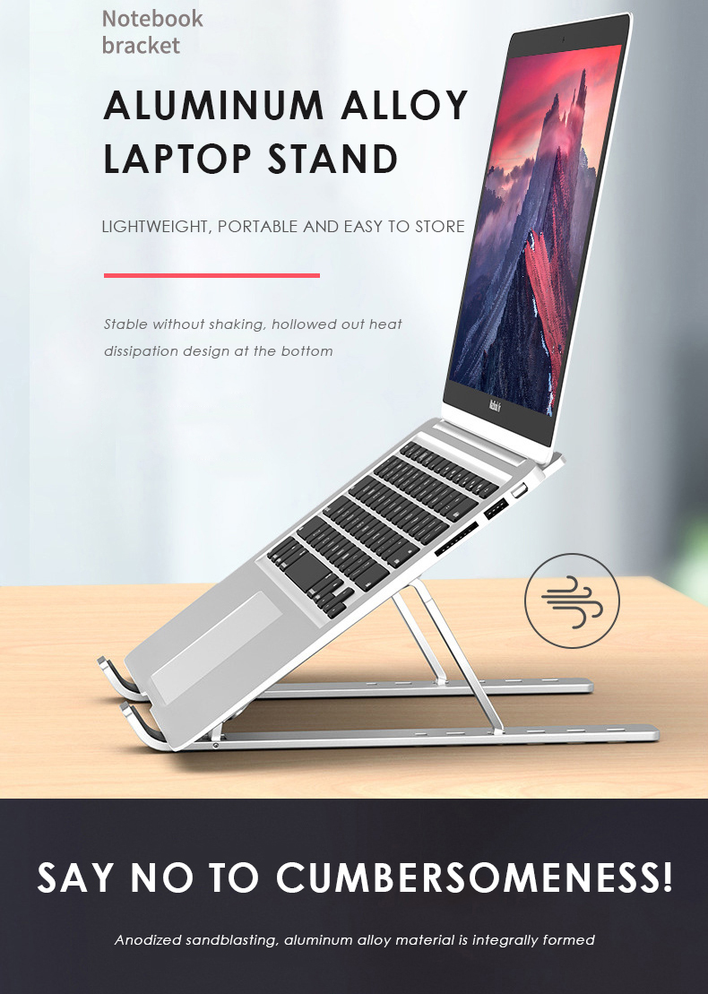 Laptop-Accessories-Laptop-Stand-for-Desk-7-Adjustable-Angles-Laptop-Holder-Riser-100-Full-Aluminum-alloy-Computer-Stand-Ergonomic-Foldable-Notebook-Stand-Durable-35