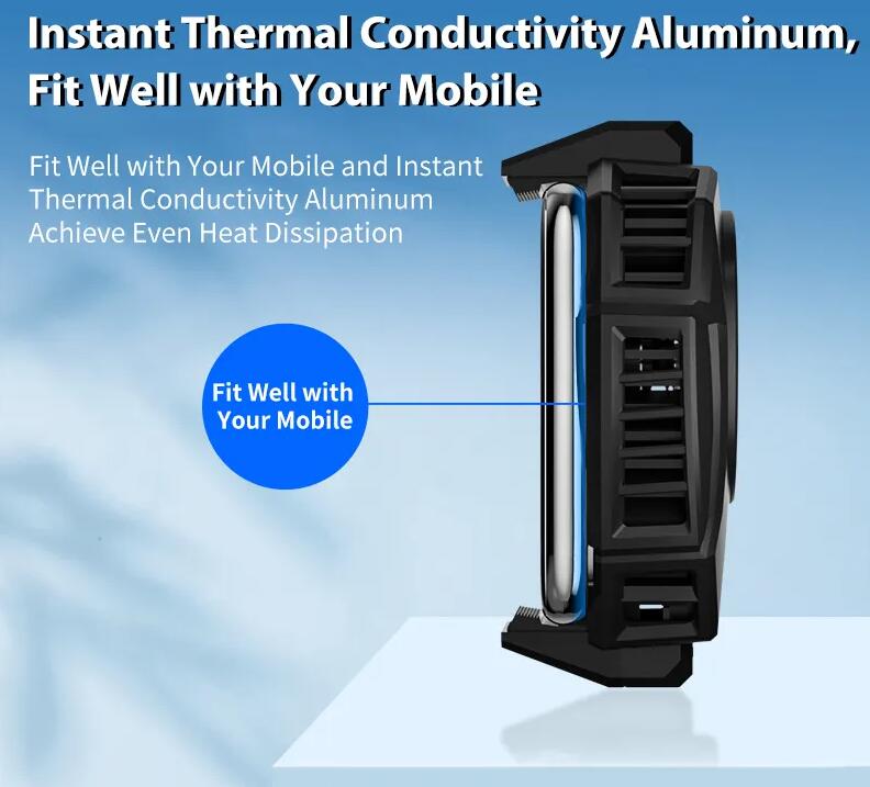 Phones-Accessories-Cell-Phone-Cooler-Radiator-w-Ambient-Light-Gaming-Semiconductor-Heatsink-Cooling-13