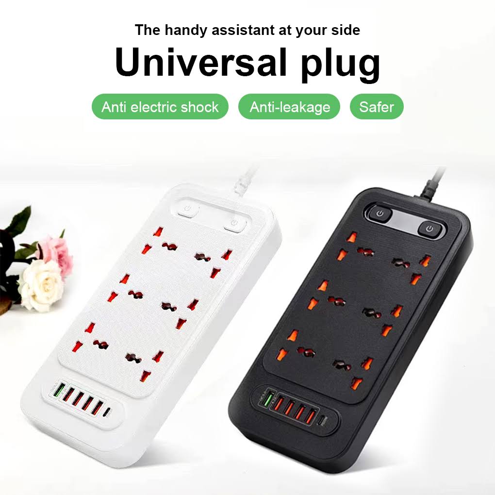 UPS-Power-Protection-6-way-Power-Outlet-Strip-with-USB-Ports-Flame-Retardant-Multifunctional-Electrical-Sockets-Office-School-Apartment-7