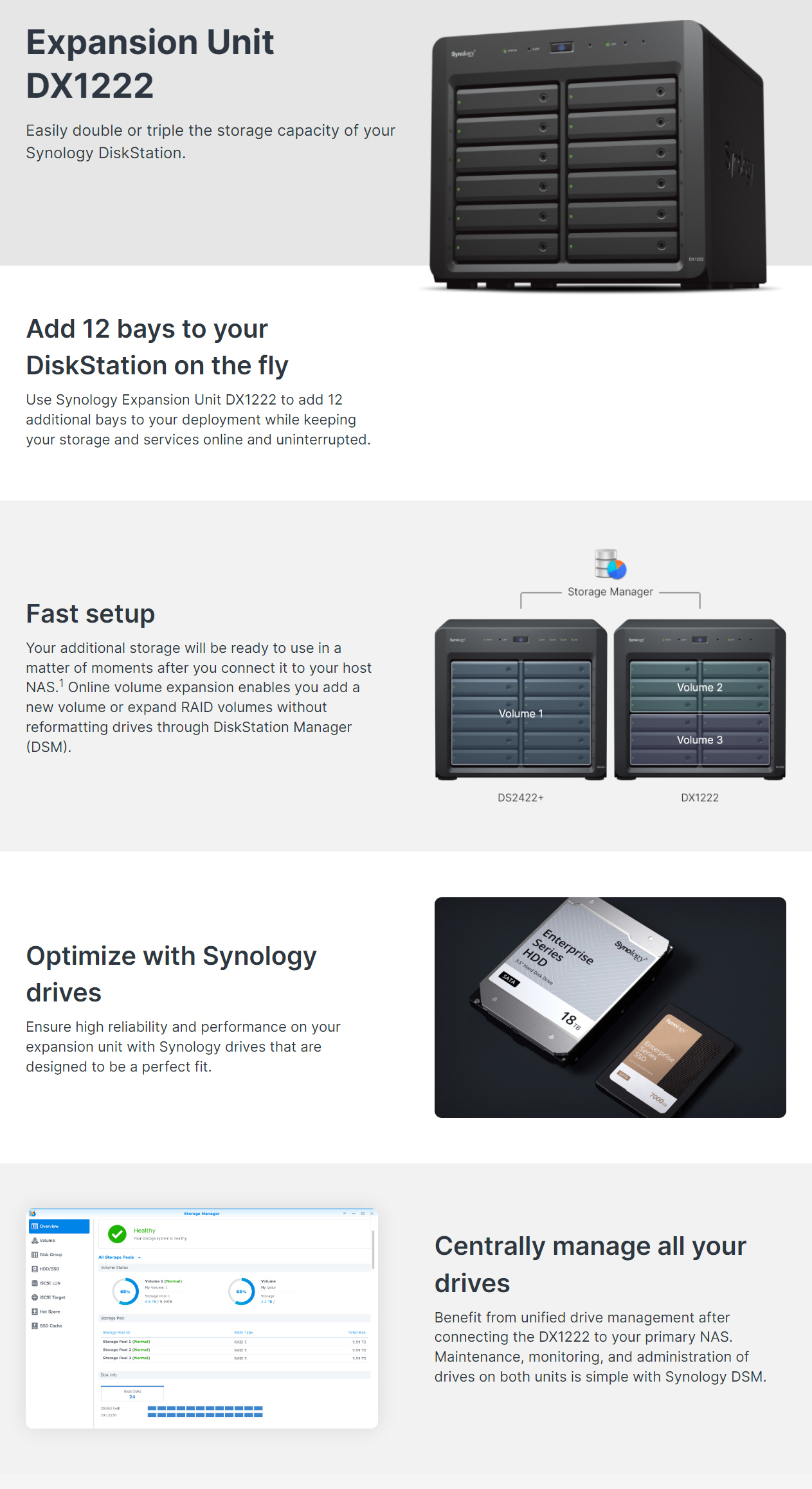 NAS-Expansion-Units-Synology-Expansion-Unit-DX1222-12-Bay-3-5in-Diskless-NAS-for-Compatible-Scalable-Models-Synology-Drives-Only-1