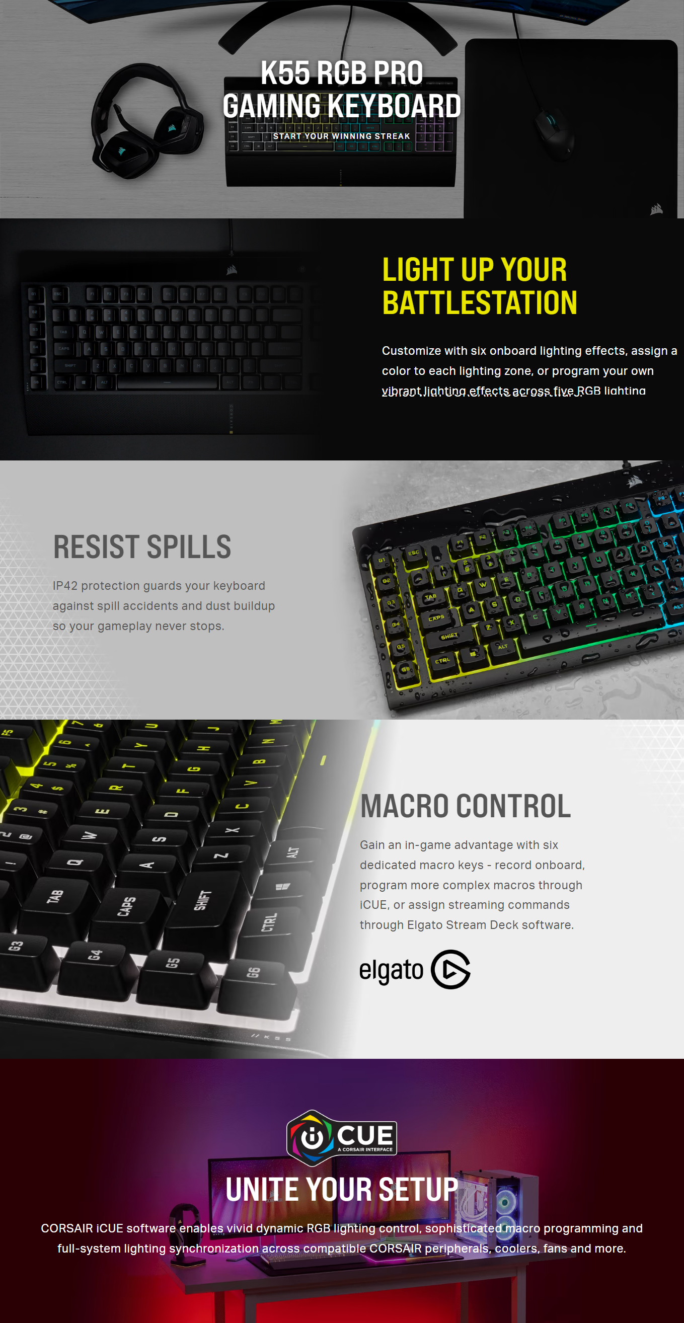 Keyboards-Corsair-K55-Pro-Lite-RGB-Gaming-Keyboard-1