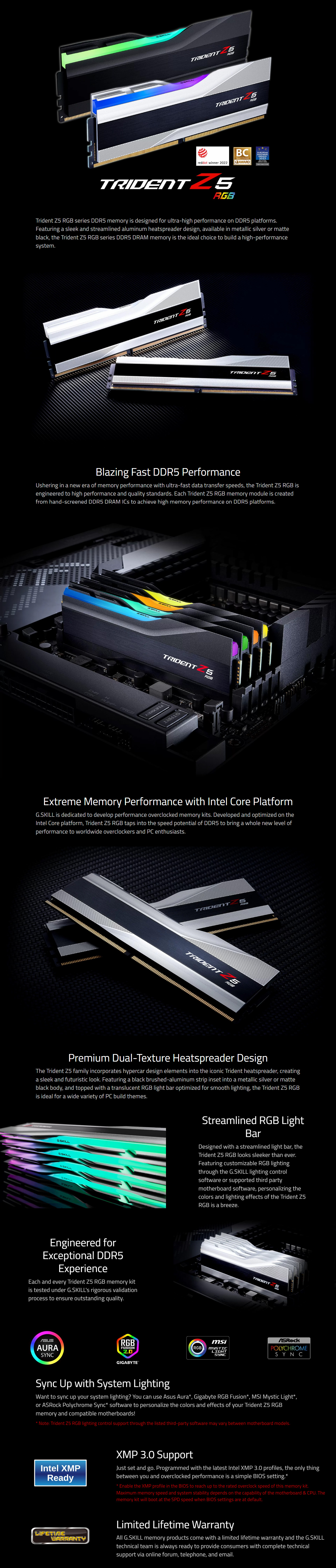 DDR5-RAM-G-Skill-64GB-2x32GB-F5-6000J3040G32GX2-TZ5RK-Trident-Z5-RGB-6000MHz-DDR-RAM-2