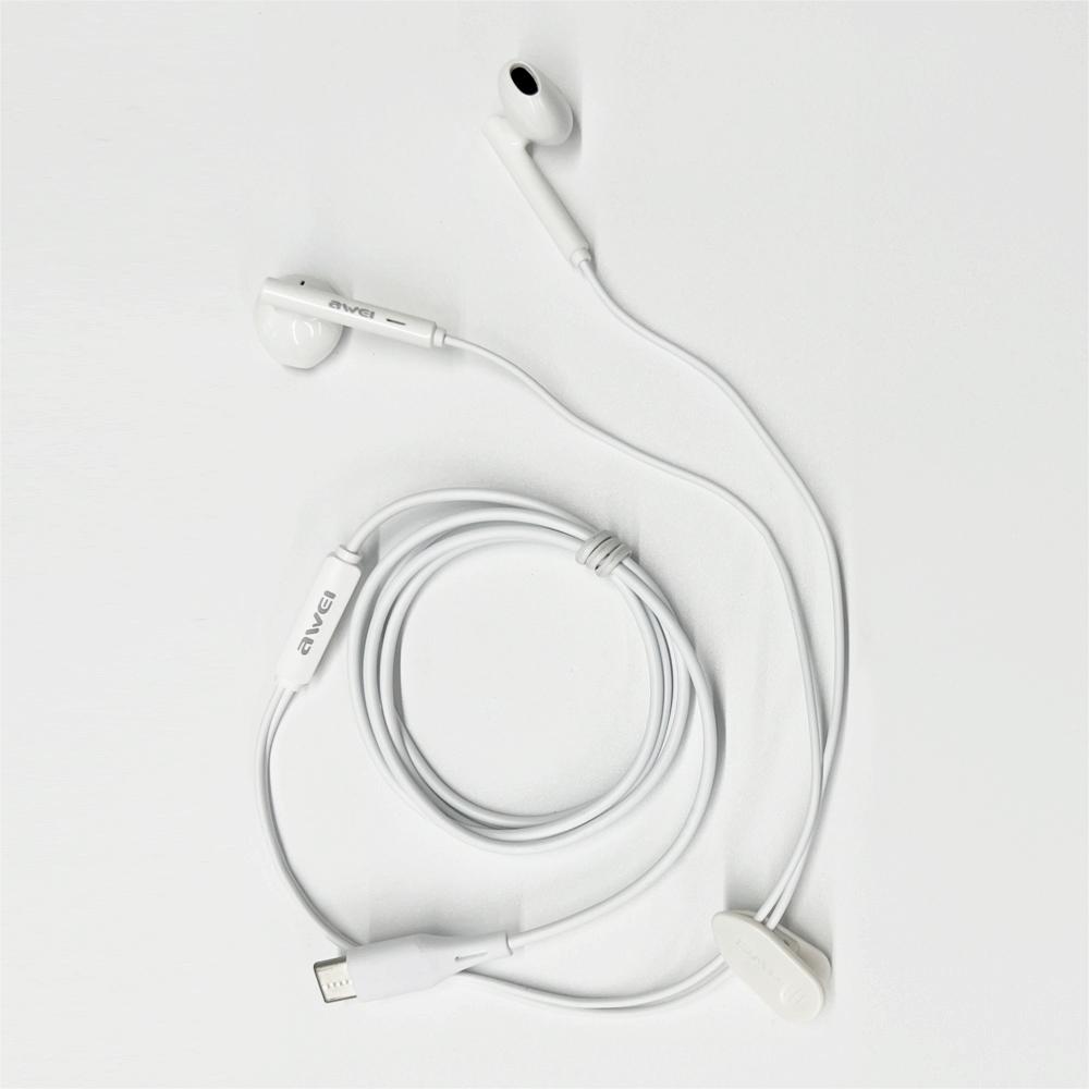 Phones-Accessories-MOREJOY-Awei-PC-1T-Mini-Stereo-Semi-In-Ear-Headphone-Type-C-Analog-Interface-In-line-Mic-Noise-Isolation-White-4