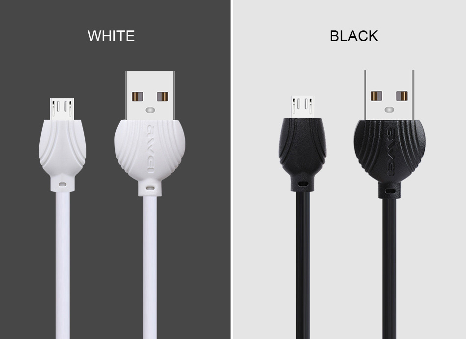 Phones-Accessories-MOREJOY-Awei-PC-2-1M-2-5A-Miscro-USB-Fast-Charging-Data-Cable-for-Mobile-Phones-White-4