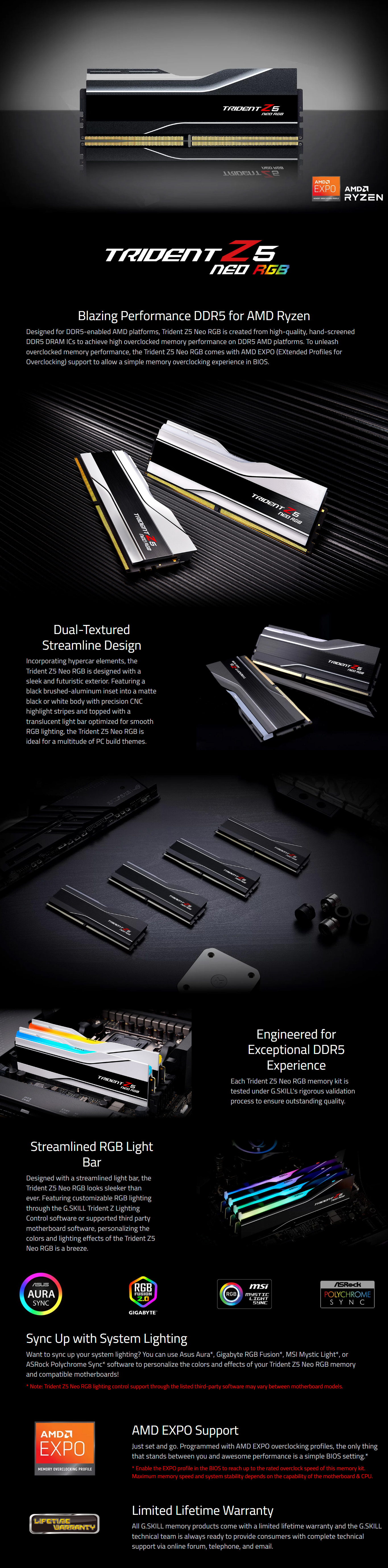 G-Skill-32GB-2x16GB-F5-5600J2834F16GX2-TZ5NR-Trident-Z5-Neo-CL28-RGB-5600MHz-DDR5-RAM-1
