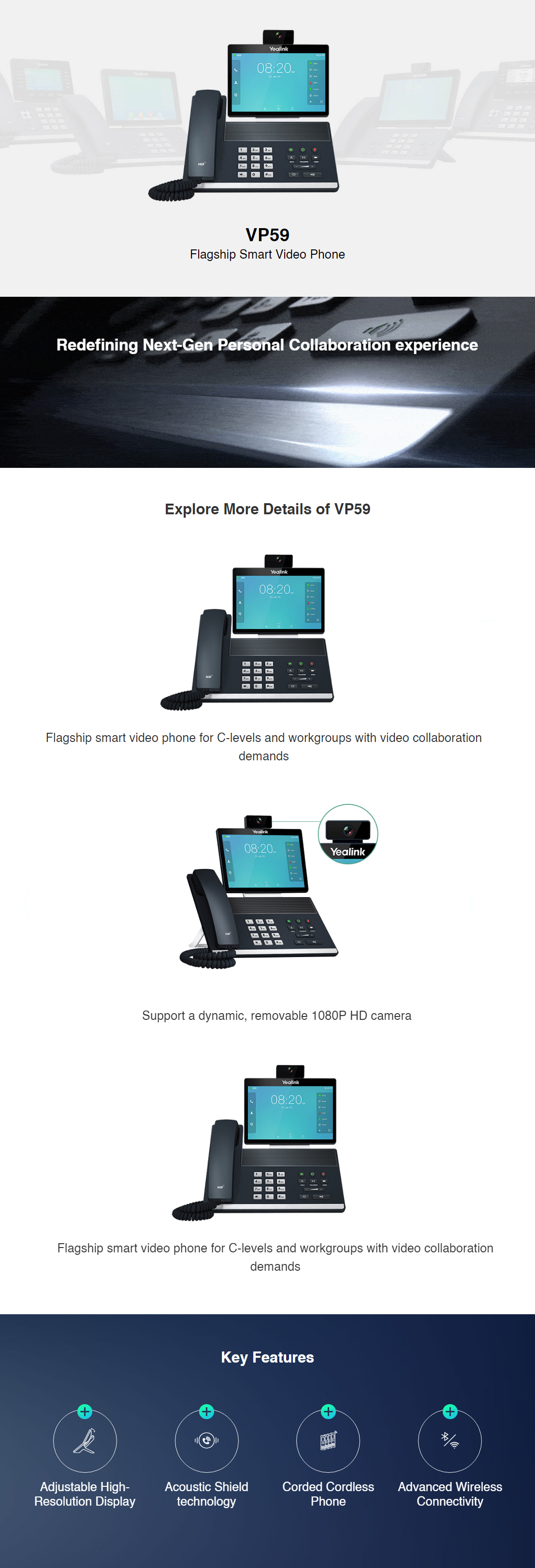 VOIP-Phones-Yealink-SIP-VP59-16-Line-IP-Full-HD-Smart-Video-Phone-PSU-Not-Included-1