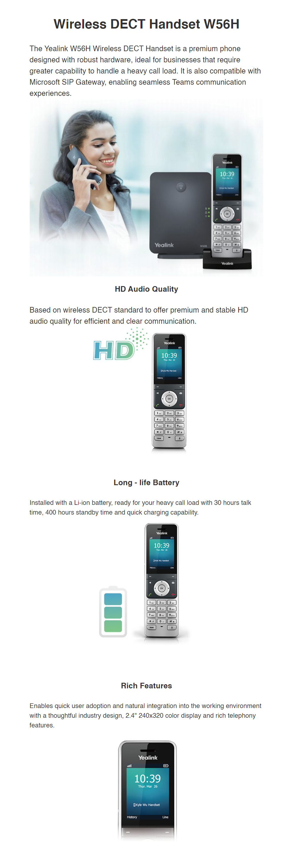 VOIP-Phones-Yealink-W56H-SIP-DECT-IP-Phone-Handset-1