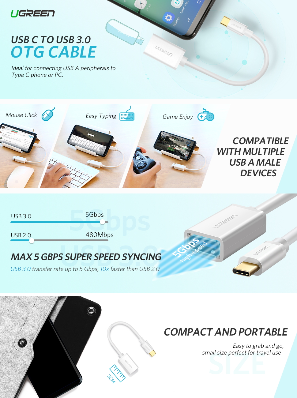 Electronics-Appliances-UGREEN-USB-C-Male-to-USB-3-0-A-Female-Cable-White-15