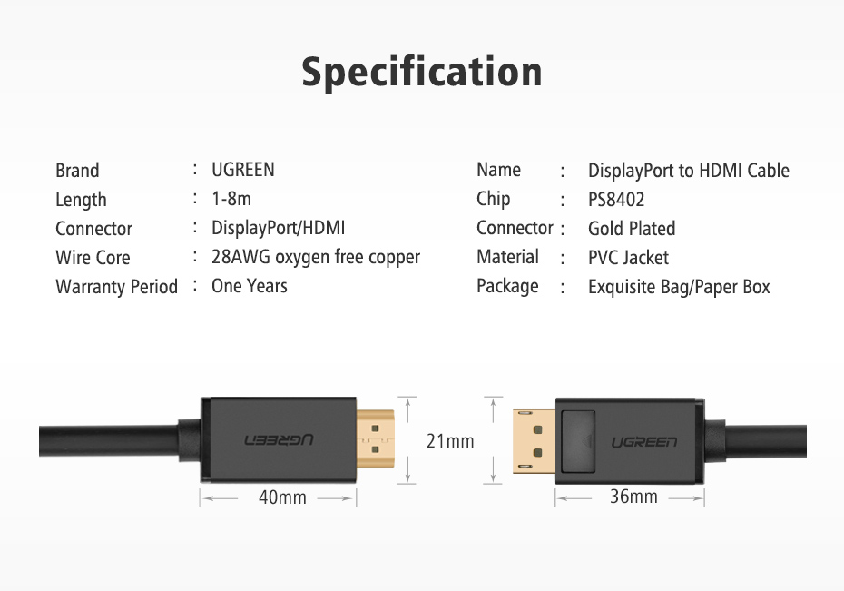 Electronics-Appliances-UGREEN-DP-Male-To-HDMI-Male-Cable-1M-14