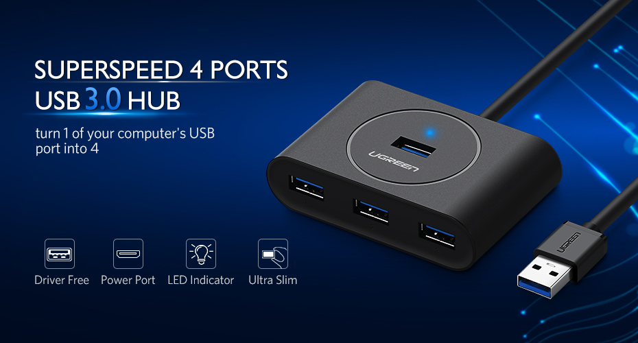 Electronics-Appliances-UGREEN-USB-3-0-Hub-1m-Black-4
