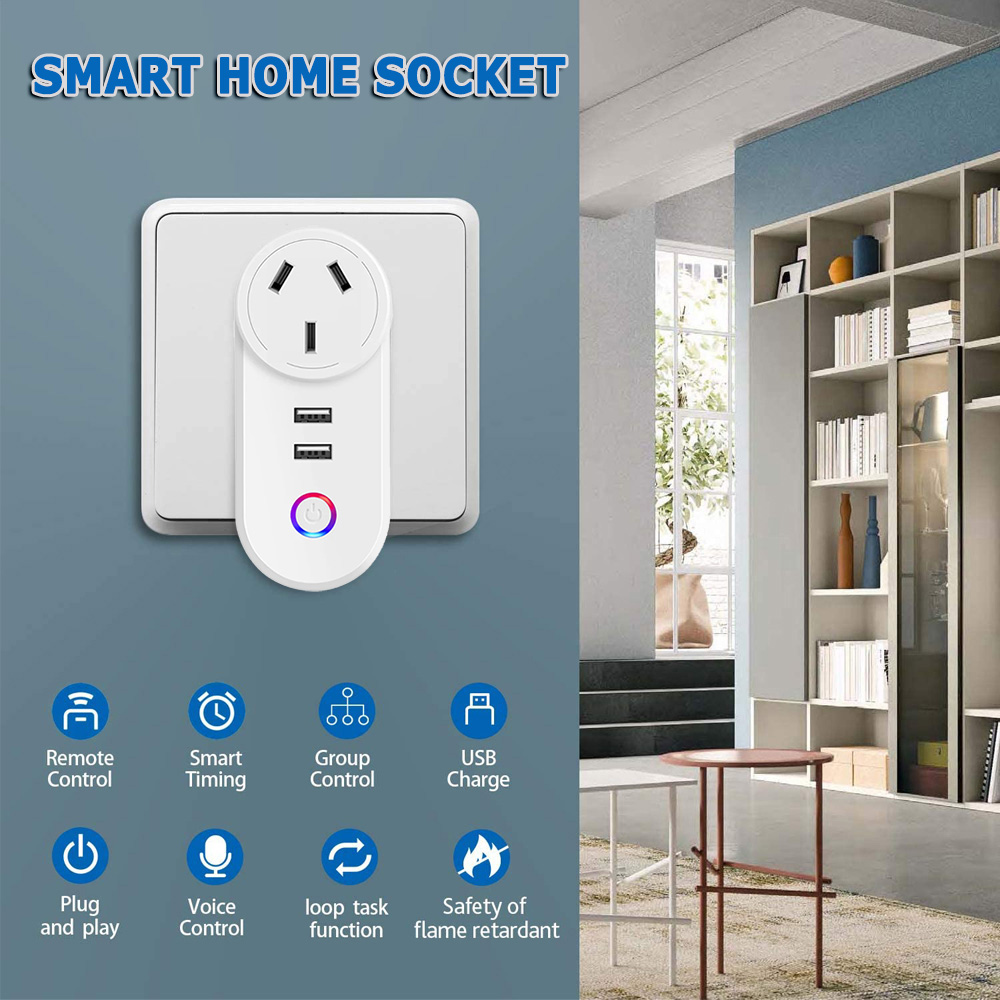 Smart-Home-Appliances-Smart-Plug-2-USB-port-Smart-Socket-WiFi-Smart-Outlet-App-Control-Timing-Function-Voice-Control-Fast-Charge-Compatible-with-Alexa-Google-Home-AU-Plug-7