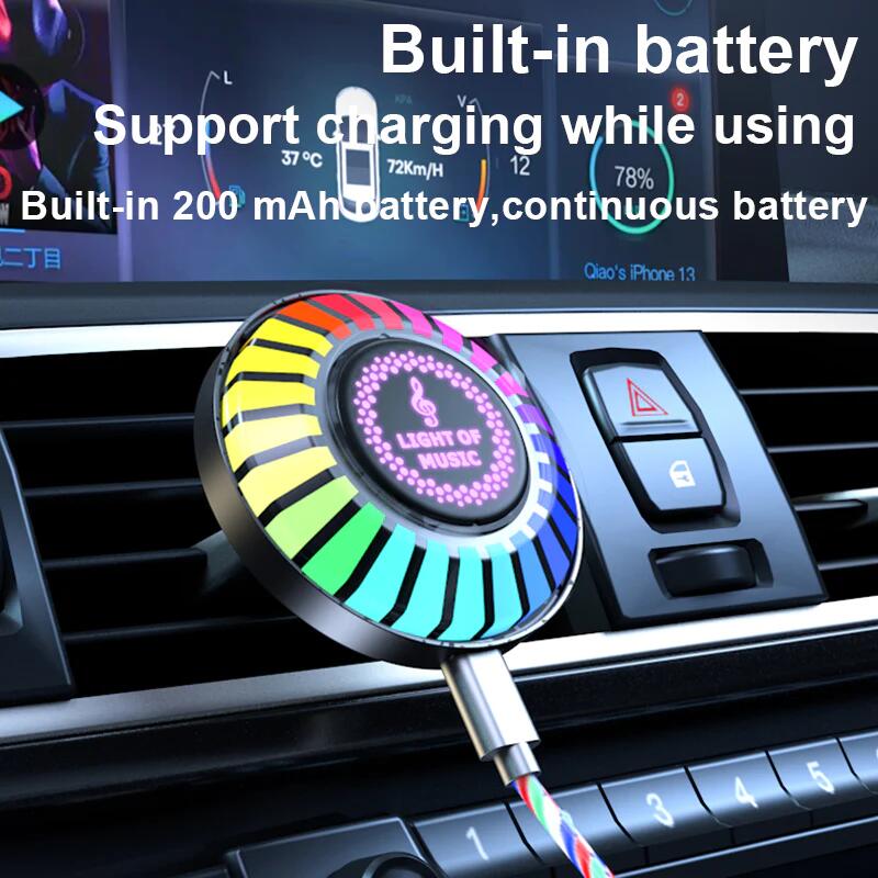 LED-Lighting-Car-Voice-Activated-Light-Clip-24-LEDs-RGB-Car-LED-Light-Sound-Pickup-Light-with-Fragrance-Aroma-Diffuser-10-ml-Aromatherapy-Odour-Neutralising-35