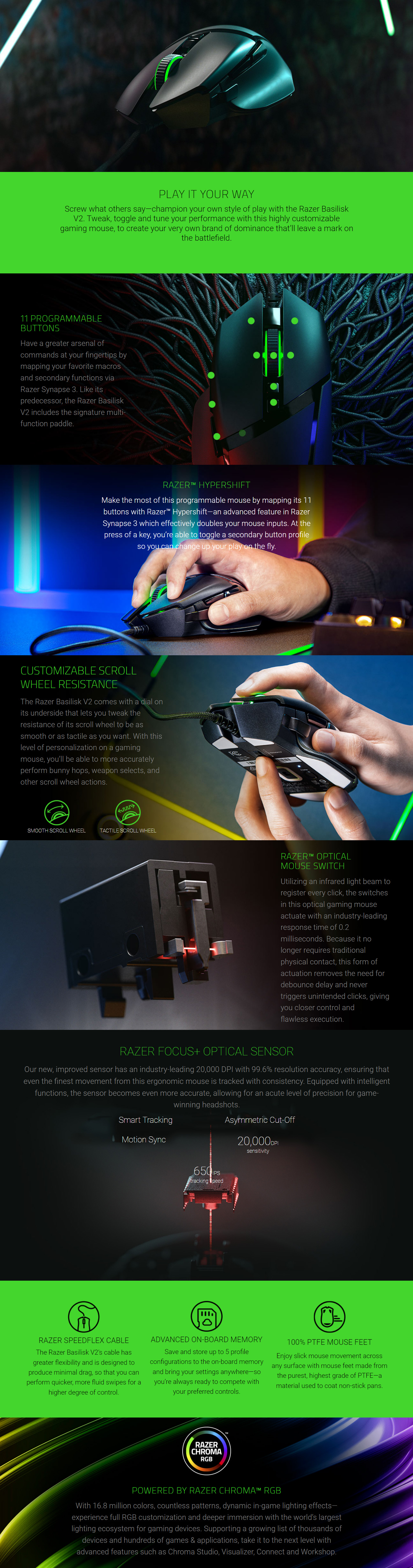 Razer-Basilisk-V2-Wired-Gaming-Mouse-4