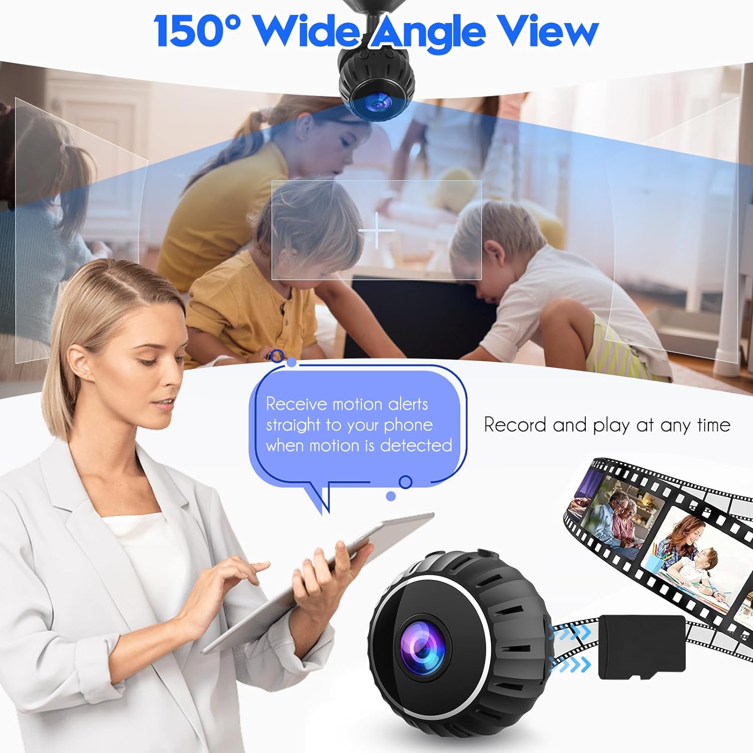 Security-Cameras-Mini-Camera-for-Home-Security-1080p-HD-Mini-IR-Camera-WiFi-Wireless-Small-Indoor-Nanny-Camera-Cell-Phone-APP-Control-with-A-Wide-Angle-Remote-View-17