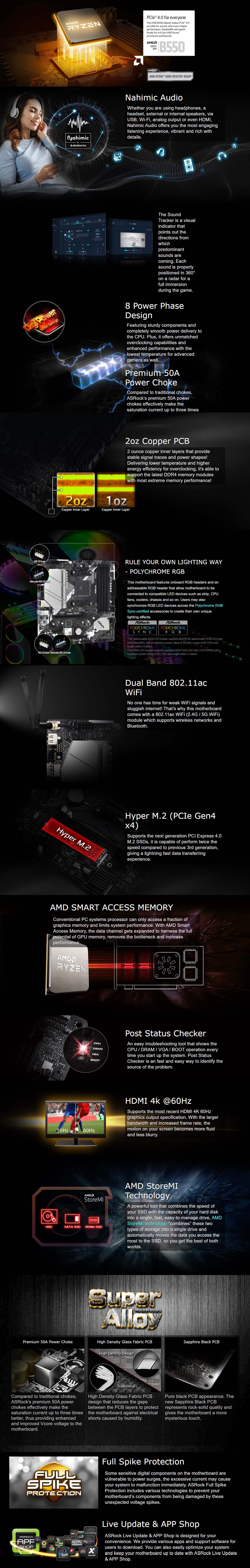 AMD-AM4-Asrock-B550M-AC-AM4-mATX-Motherboard-2