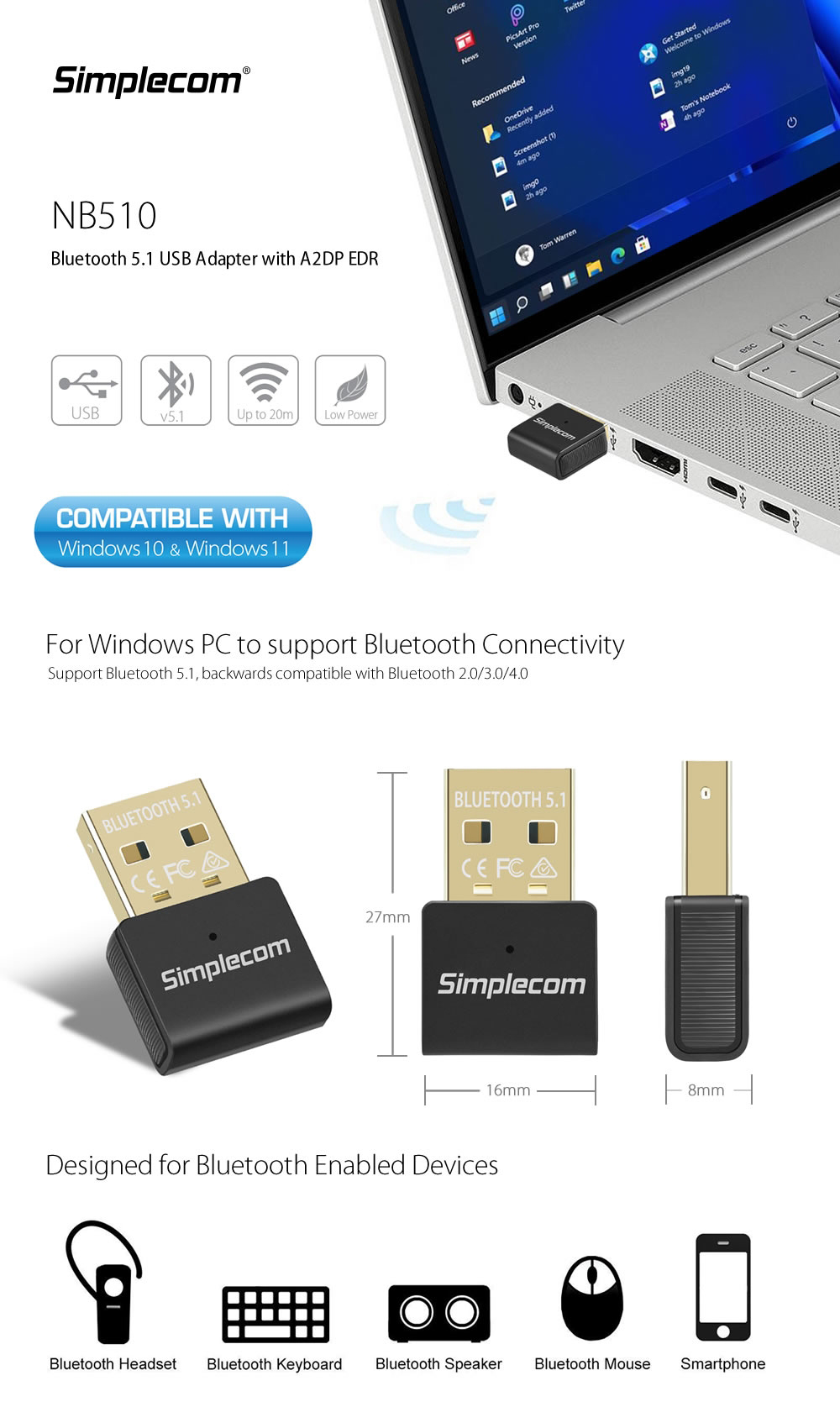 Bluetooth-Adapters-Simplecom-NB510-USB-Bluetooth-5-1-Adapter-Wireless-Dongle-1