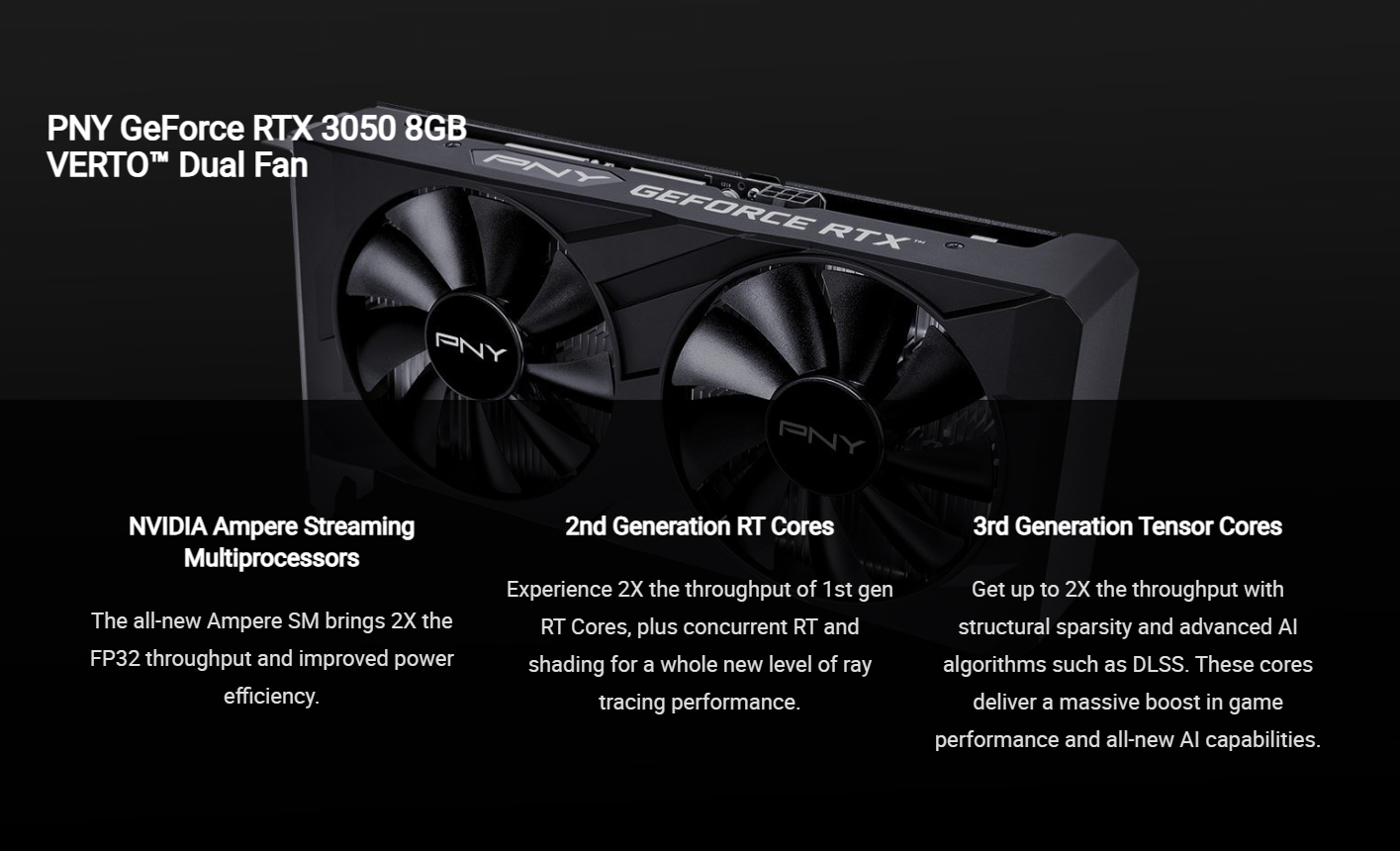 PNY-GeForce-RTX-3050-Verto-Dual-8G-Graphics-Card-1
