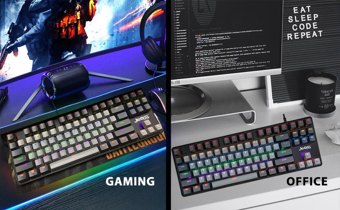 Keyboards-Gaming-Keyboard-Mechanical-Keyboard-Red-Switch-Hot-swappable-Tenkeyless-87-Keys-RGB-LED-Backlit-Wired-Computer-Keyboard-for-Gamer-Typists-Office-75
