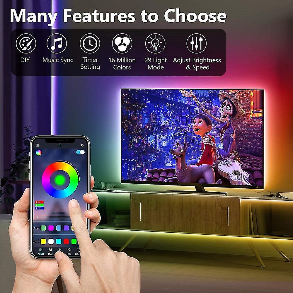 LED-Light-Strip-Led-Strip-Lights-5M-Smart-Light-Strips-with-Alexa-and-Google-Home-App-Control-Remote-16-Million-Colors-RGB-Led-Lights-for-Bedroom-Home-Kitchen-Party-39