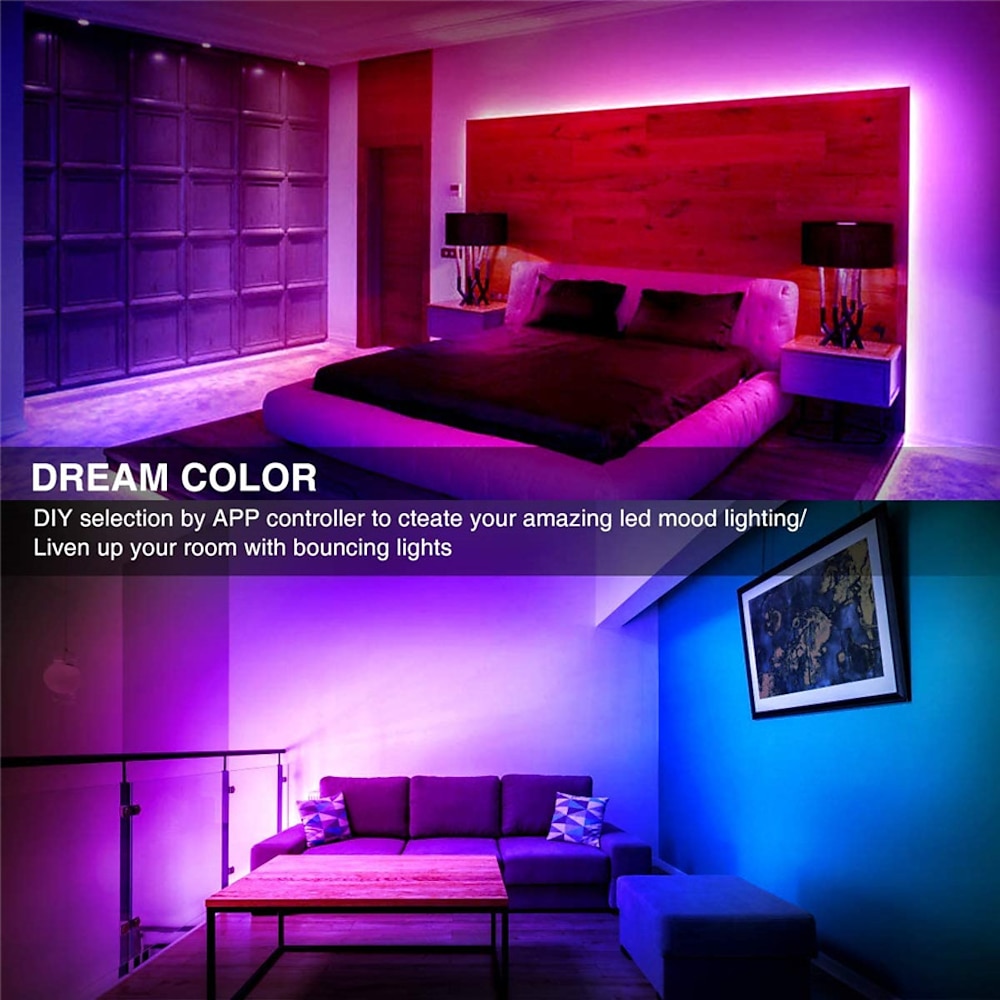 LED-Light-Strip-Led-Strip-Lights-5M-Smart-Light-Strips-with-Alexa-and-Google-Home-App-Control-Remote-16-Million-Colors-RGB-Led-Lights-for-Bedroom-Home-Kitchen-Party-52