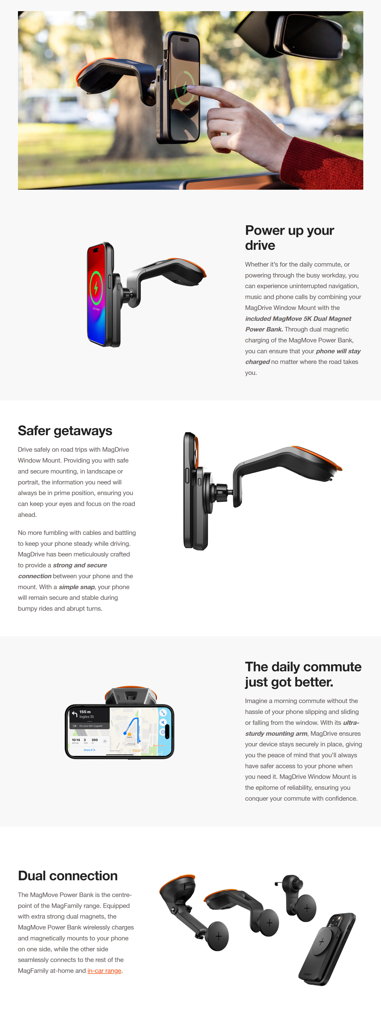 Mobile-Phone-Accessories-Cygnett-MagDrive-Magnetic-Car-Window-Mount-Fixed-Arm-with-5K-mAh-Dual-Magnet-Power-Bank-10