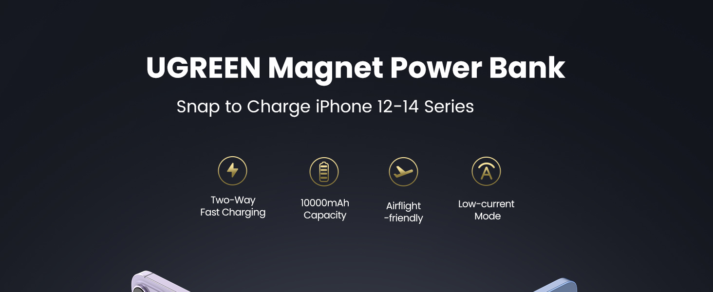 Electronics-Appliances-UGREEN-10000mAh-Magnetic-Wireless-Power-Bank-Space-Gray-6