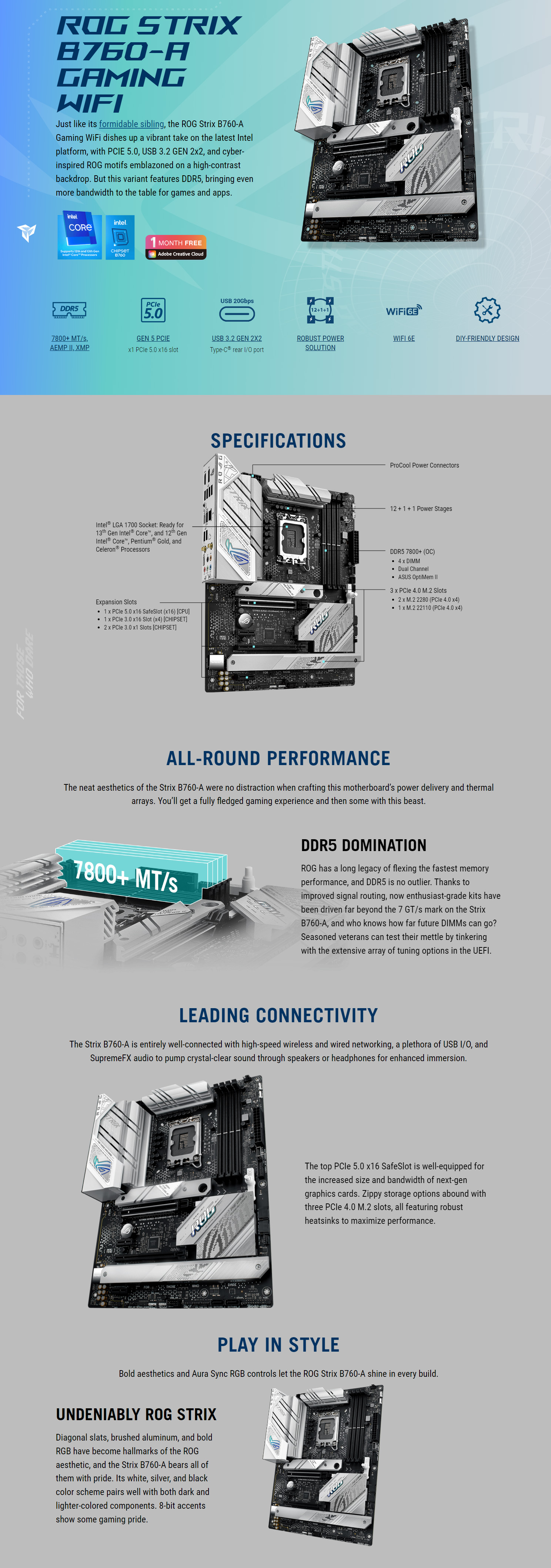 Intel-LGA-1700-Asus-ROG-Strix-B760-A-Gaming-WiFi-LGA1700-ATX-Motherboard-1