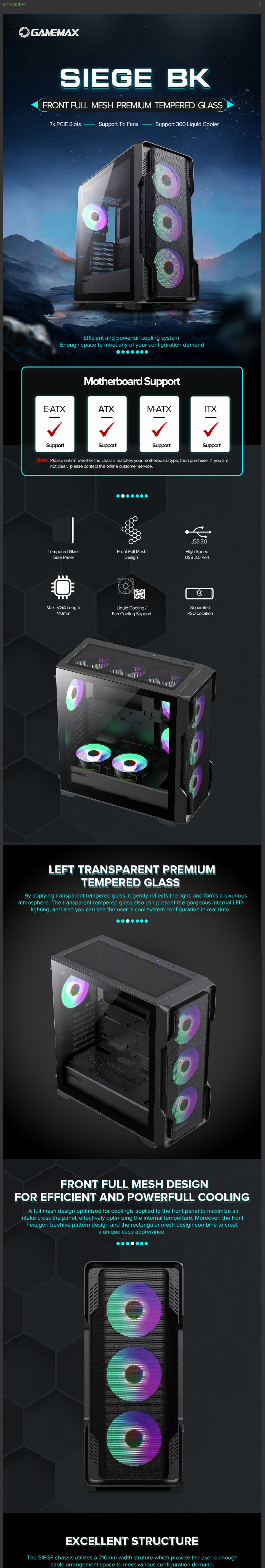 Cases-GameMax-Siege-E-ATX-Mid-Tower-Gaming-Case-Mesh-front-panel-Design-For-Optimal-Airflow-1x-Tempered-glass-side-panel-Pre-installed-4x-ARGB-Fans-30