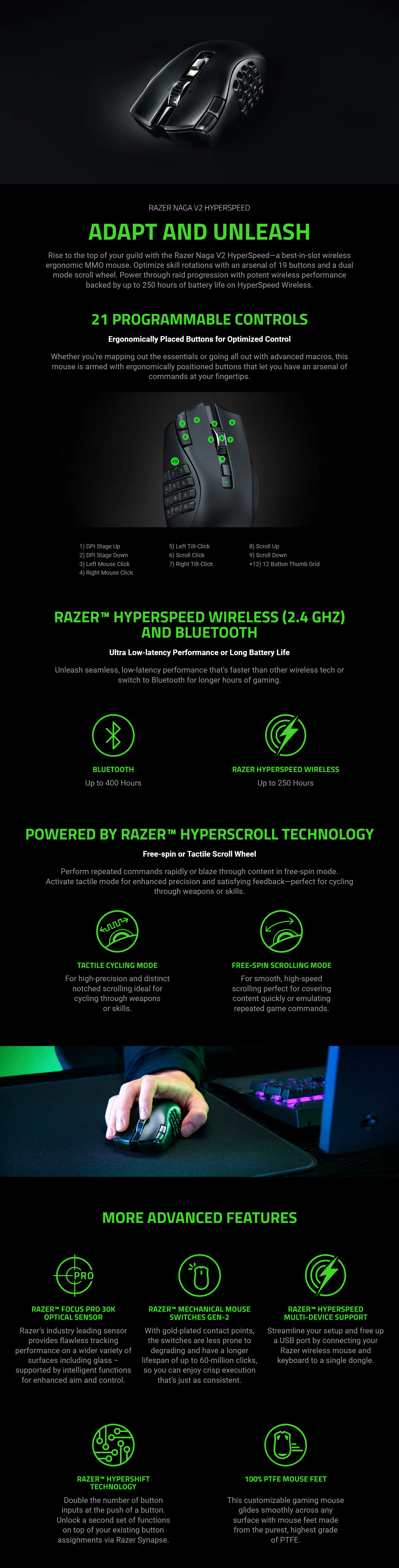 Razer-Naga-V2-HyperSpeed-Wireless-MMO-Gaming-Mouse-RZ01-03600100-R3A1-3