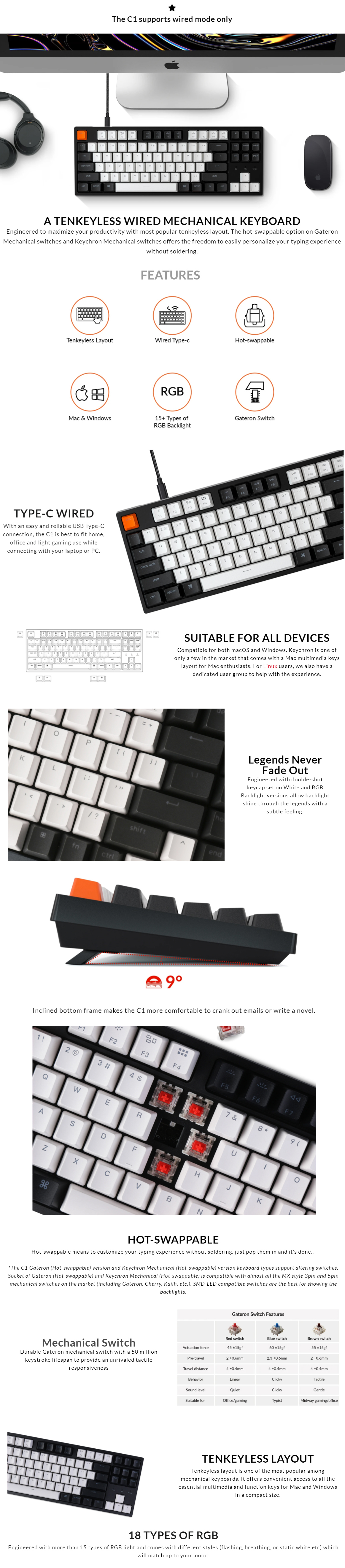 Keyboards-Keychron-C1-USB-Wired-Keyboard-Hot-Swappable-Gateron-RGB-Backlit-TKL-Mechanical-Keyboard-Brown-Switch-KBKCC1H3BROWN-1