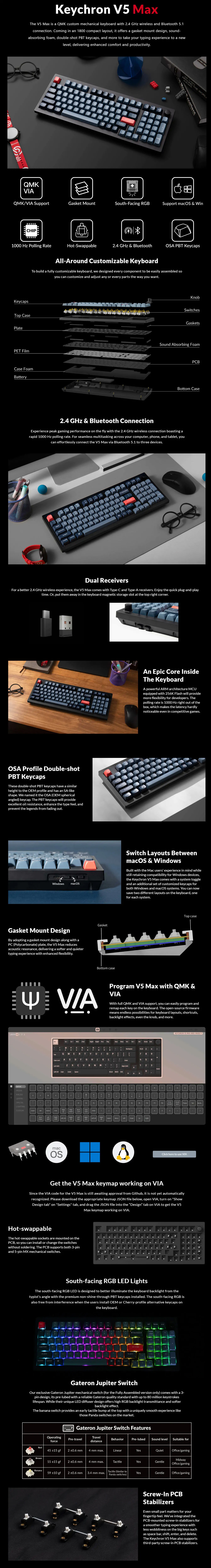 Keyboards-Keychron-V5-MAX-96-Fully-Assembled-Knob-RGB-Hot-Swap-Wireless-QMK-Custom-Keyboard-Gateron-Jupiter-Brown-Switch-KBKCV5MD3-4