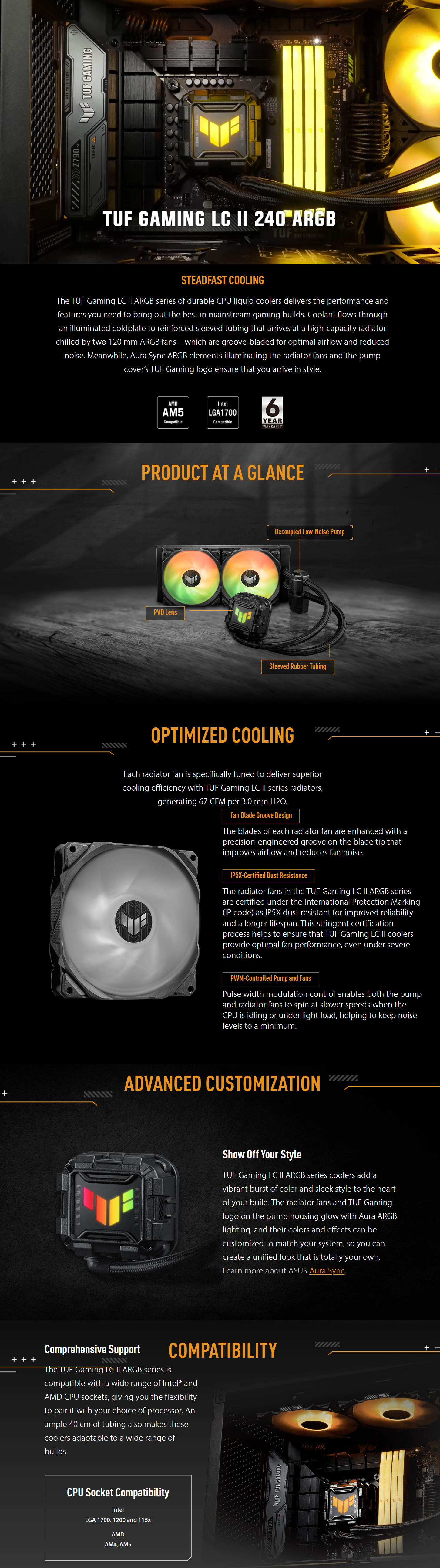 CPU-Cooling-Asus-TUF-Gaming-LC-II-240-ARGB-AIO-CPU-Cooler-TUF-GAMING-LC-II-240-ARGB-1