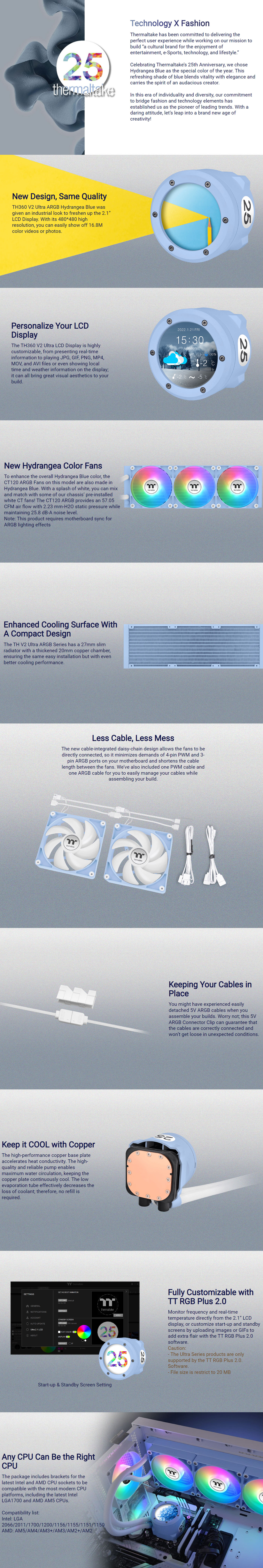 CPU-Cooling-Thermaltake-TH360-V2-Ultra-ARGB-AIO-LIquid-CPU-Cooler-Hydrangea-Blue-CL-W420-PL12BU-A-1