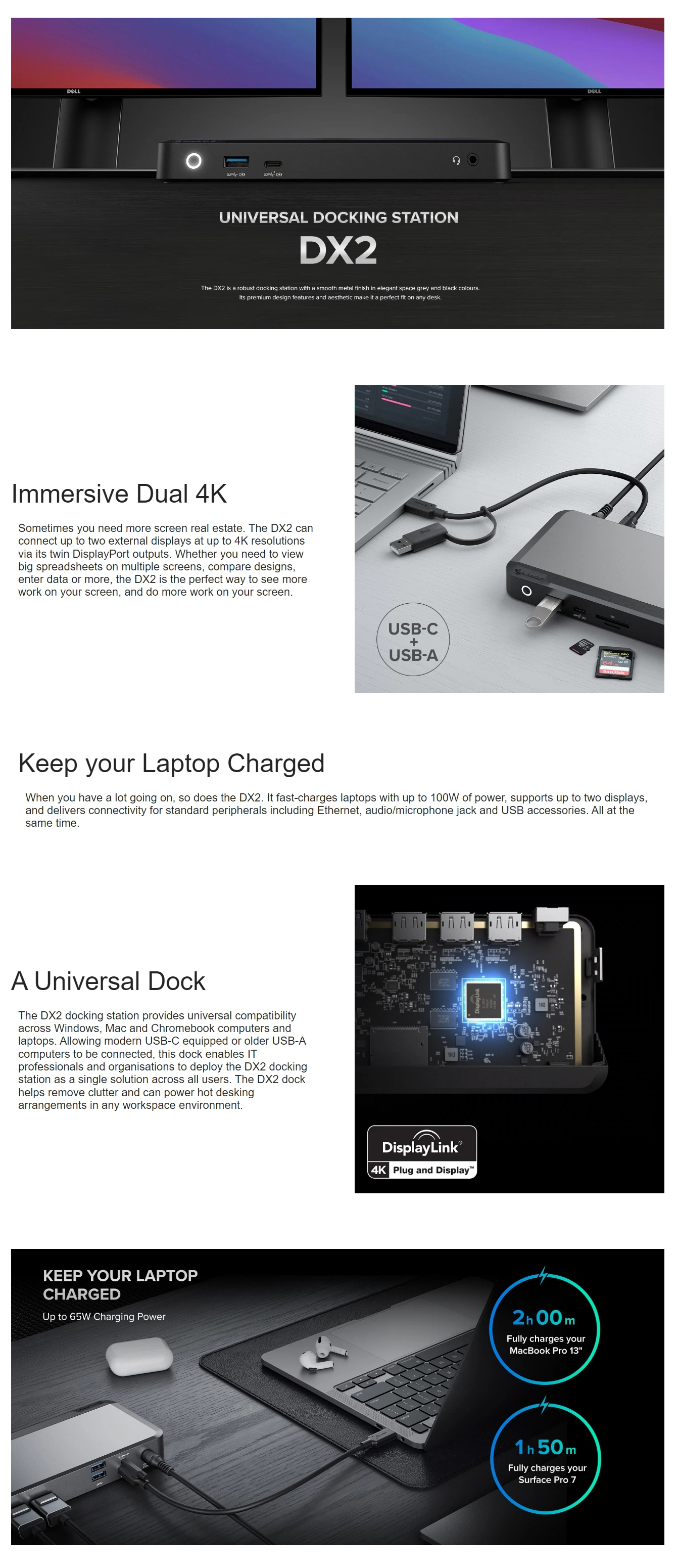 Enclosures-Docking-Alogic-DX2-Dual-4K-Display-Universal-USB-Docking-Station-with-100W-Power-Delivery-DUPRDX2-100-1