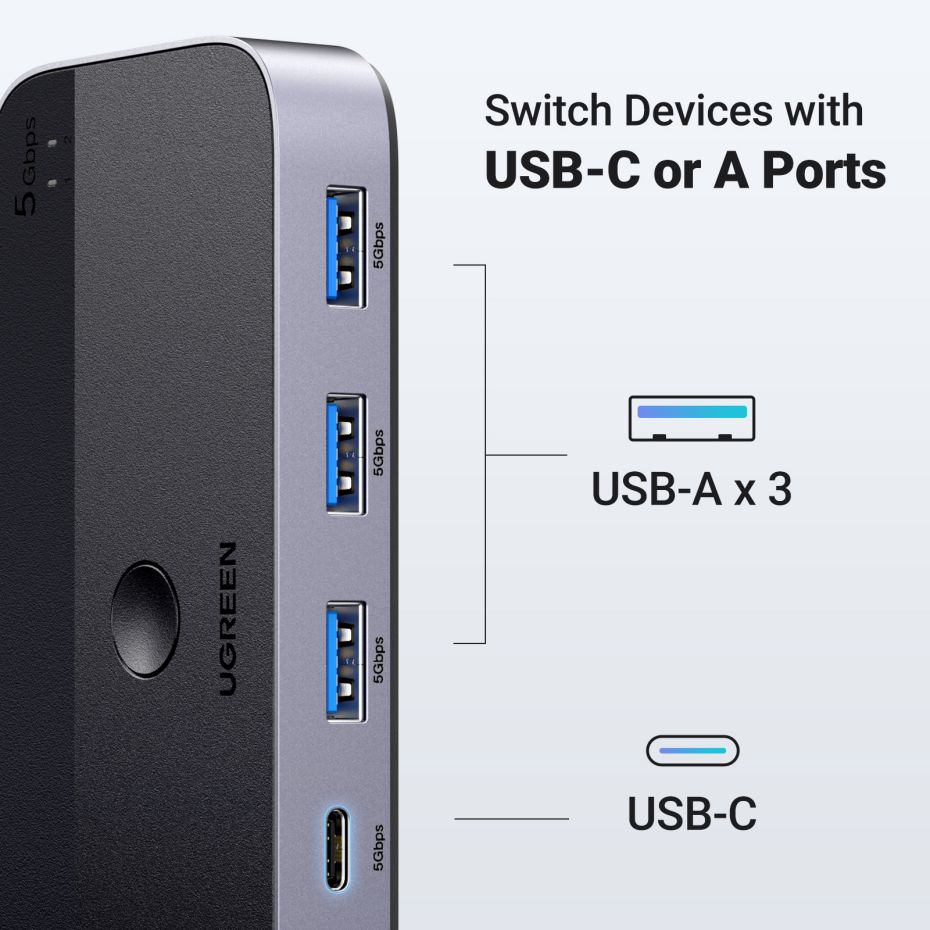 USB-Hubs-UGREEN-USB-3-0-Sharing-Switch-2-In-4-Out-4