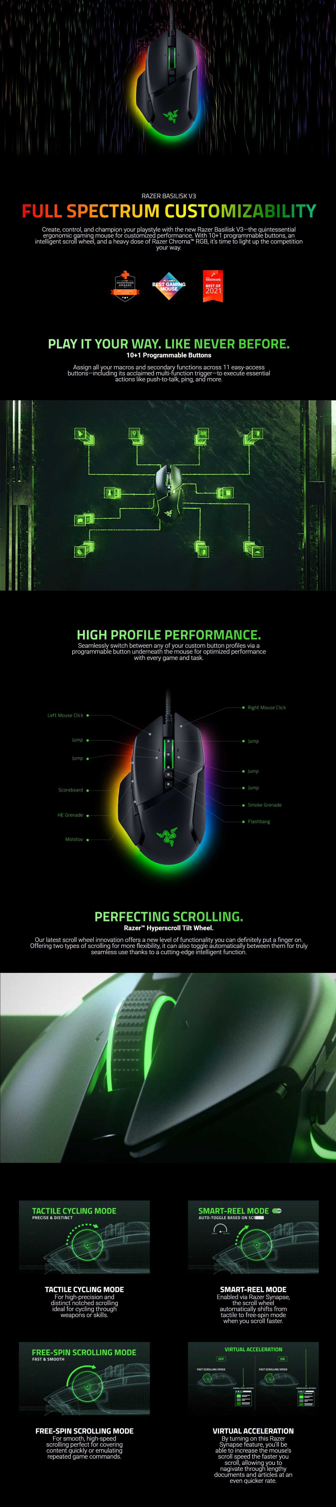 Razer-Basilisk-V3-Ergonomic-Wired-Gaming-Mouse-RZ01-04000100-R3M1-1