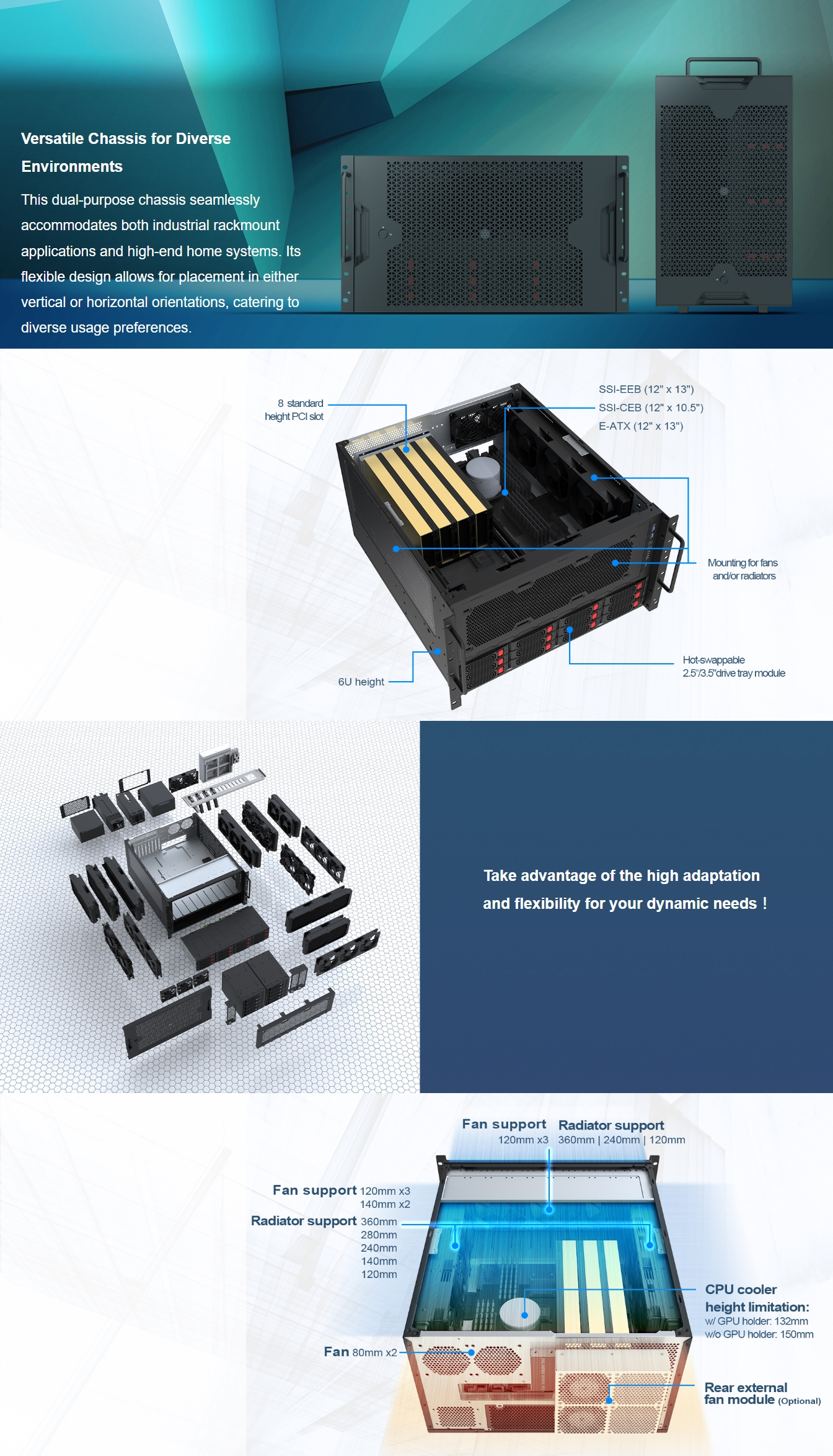 Server-Cases-SilverStone-6U-12-Bay-Rackmount-Chassis-SST-RM61-312-1