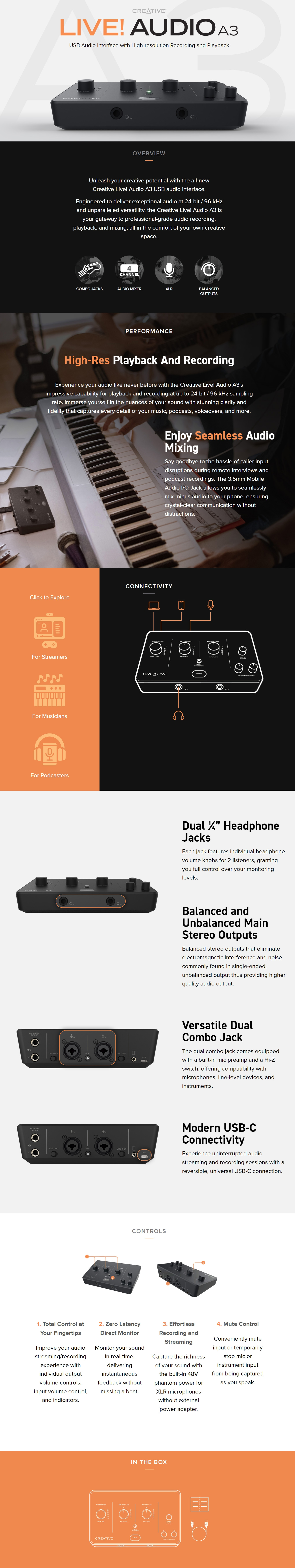 Sound-Cards-Creative-Live-Audio-A3-USB-Audio-Interface-70SB189000000-5