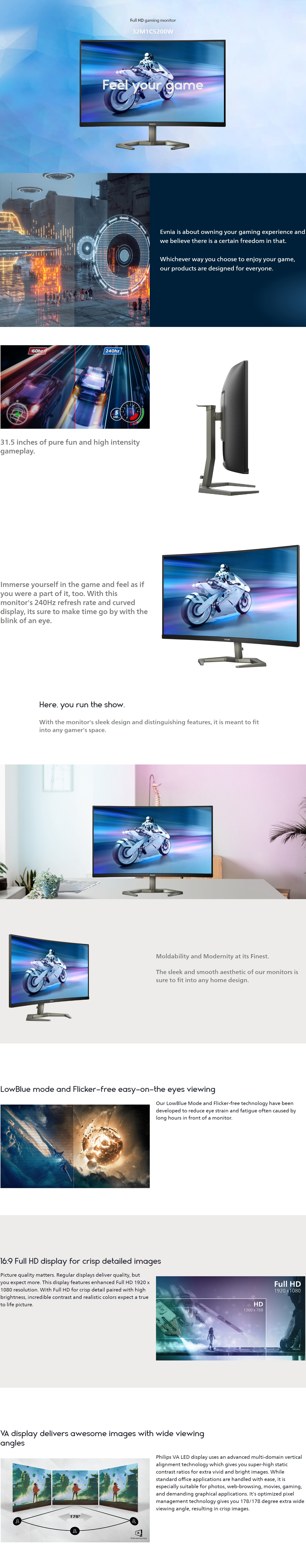 Monitors-Philips-Evnia-31-5in-FHD-VA-240Hz-Adaptive-Sync-Curved-Gaming-Monitor-32M1C5200W-8