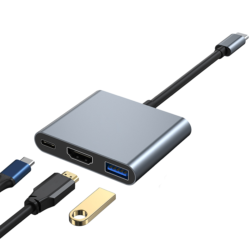 USB-Hubs-3-in-1-USB-C-Type-C-Hub-Adapter-PD100W-4K-HDMI-USB3-0-Adapter-Hub-Silver-11