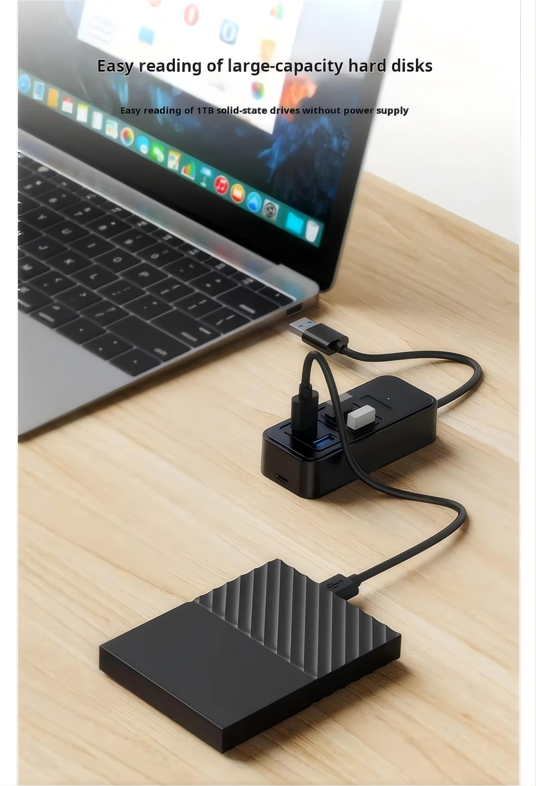 5-in-1-Hubs-adapter-Type-C-to-4-Ports-USB-3-0-Extention-DC-5W-Power-Supply-USB-Hubs-Multiport-Adapter-Powered-Docking-Station-with-Charger-Black-9