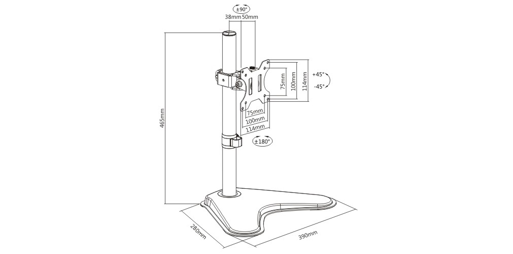 Monitor-Accessories-Brateck-Economical-Double-Joint-Articulating-Steel-Monitor-Stand-LDT12-T01-1