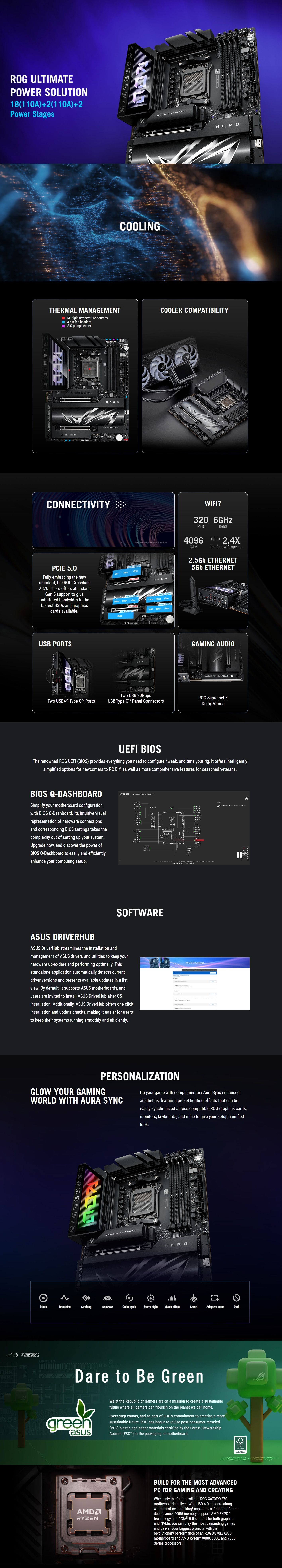 AMD-AM5-Asus-ROG-CrossHair-X870E-Hero-AM5-ATX-Motherboard-ROG-CROSSHAIR-X870E-HERO-2