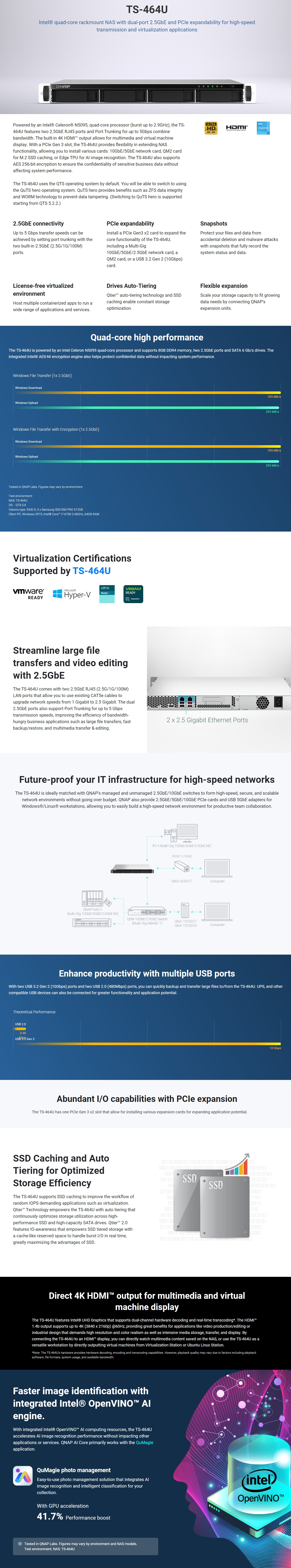 4K-UHD-Monitors-QNAP-1U-8GB-RAM-4-Bay-Celeron-4-Bays-3-5in-SATA-N5105-N5095-4-Core-Rackmount-NAS-TS-464U-8G-1