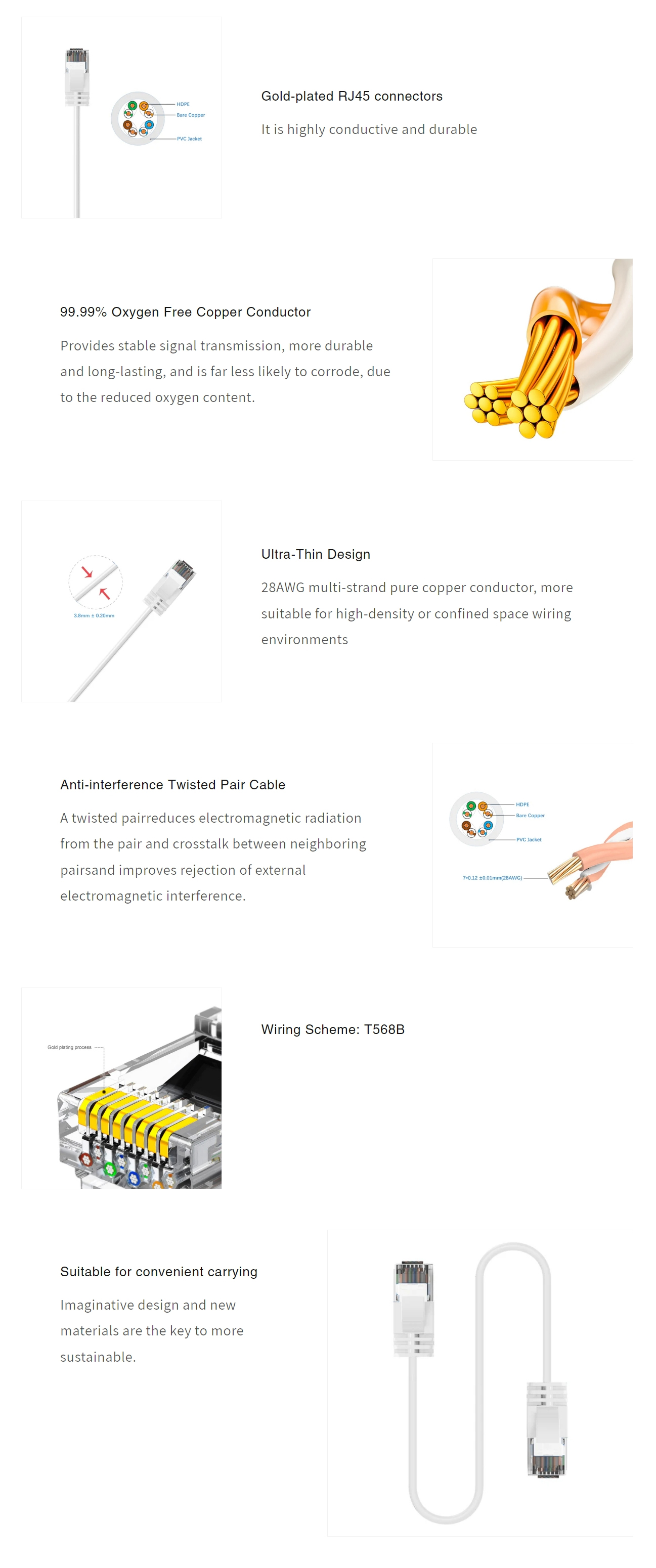 Network-Cables-Cruxtec-Ultra-Thin-CAT6A-U-UTP-Ethernet-Cable-0-3m-White-RF6A-003-WH-1