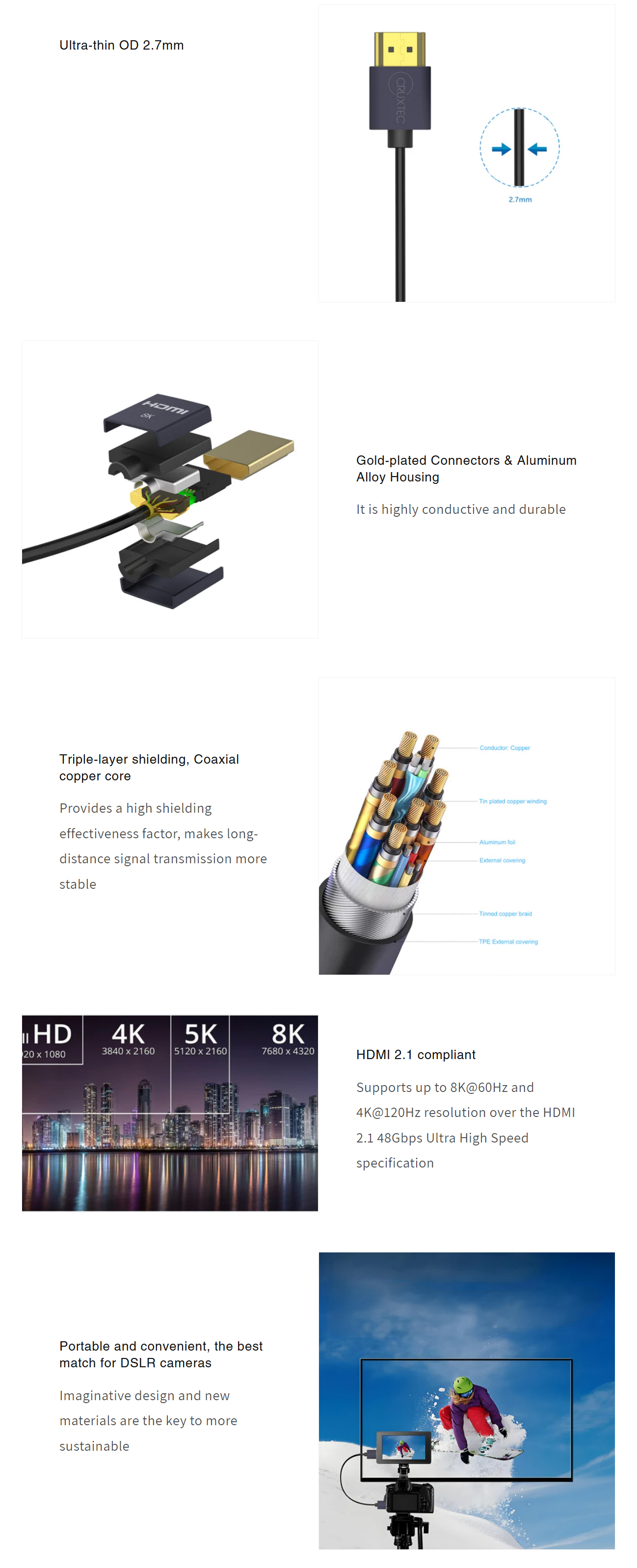 HDMI-Cables-Cruxtec-Ultra-thin-HDMI-2-1-8K-Male-to-Male-Cable-0-5m-HX8K-Z5-BK-1