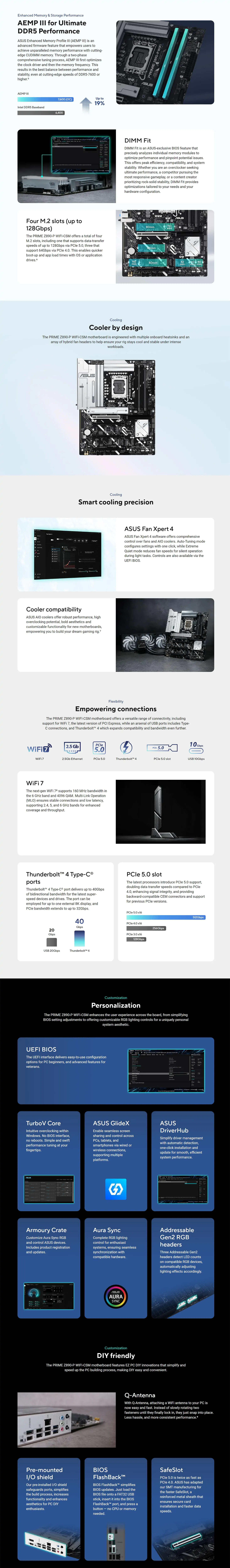 PRIME Z890-P WIFI-CSM detail