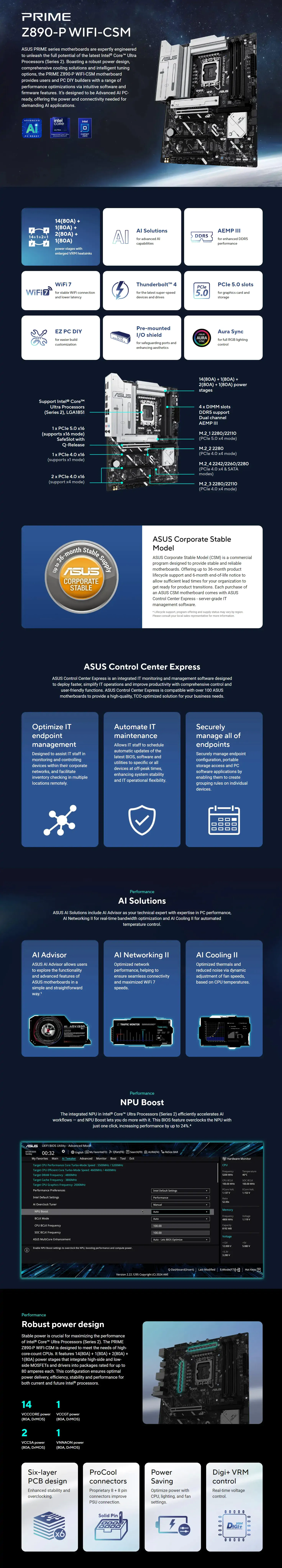 PRIME Z890-P WIFI-CSM detail